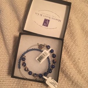 Alex and Ani Blue Bracelet